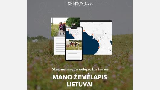 Konkursas „Mano žemėlapis Lietuvai“ startuoja!