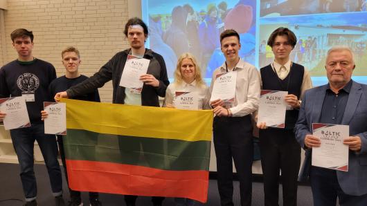 Baltijos kelio matematikos olimpiadoje lietuviai iškovojo trečiąją vietą