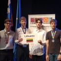 Lietuviai Europos fizikos olimpiadoje laimėjo sidabro ir bronzos medalius